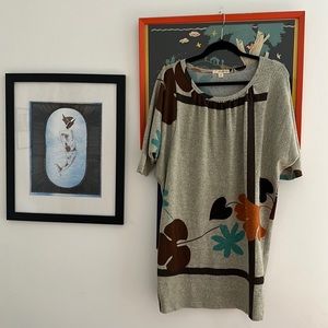 F21 TWENTY ONE SHORT SLEEVE SWEATER DRESS